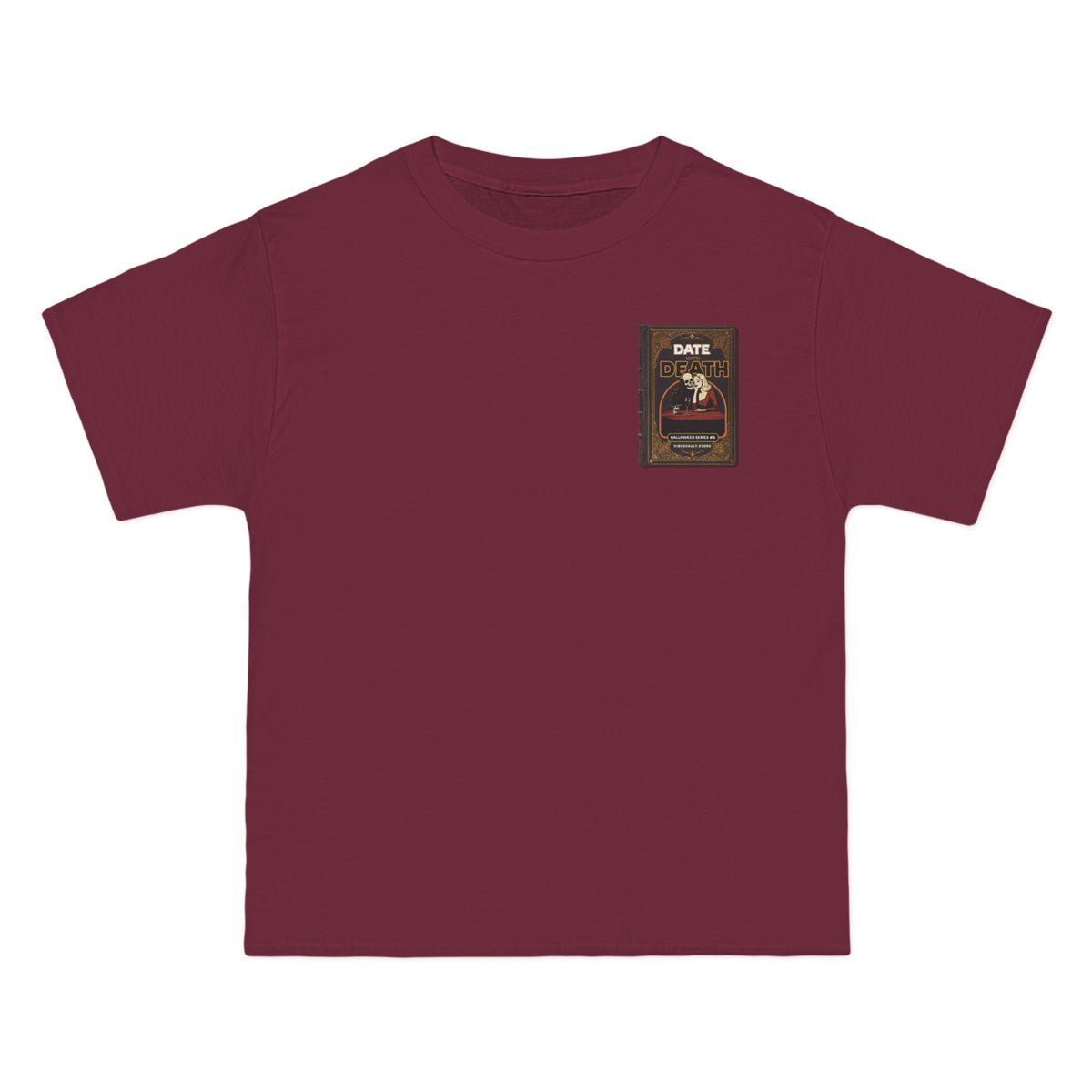 Date With Death Book Shirt - T-shirt Top - Retro Graphic Tee - Fall Halloween 2026