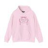 Sweetly Sarcastic Ribbon Crest Hoodie | coquette, pastel humor