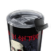 20oz Gothic Bat Tumbler — 'ASPD' Dark Skull Travel Cup