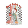 Dead Inside But It’s Christmas Vinyl Sticker