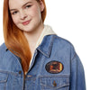 Cat Nap Iron-On Patch — Cozy Sleeping Kitten Jacket Patch