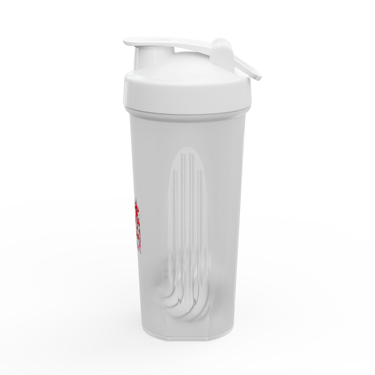 Red Heart Chrome Eye Protein Shaker
