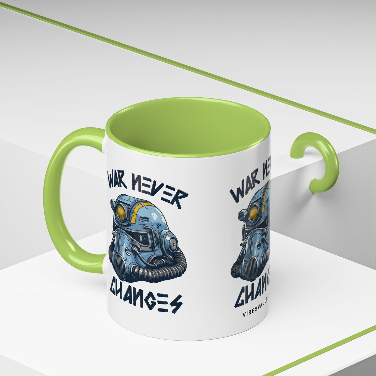 War Never Changes Mug — Video Game Fallout TV Show