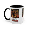 Dogmeat CX404 Accent Coffee Mug — Retro Pilot German Shepherd Gift (11/15oz)