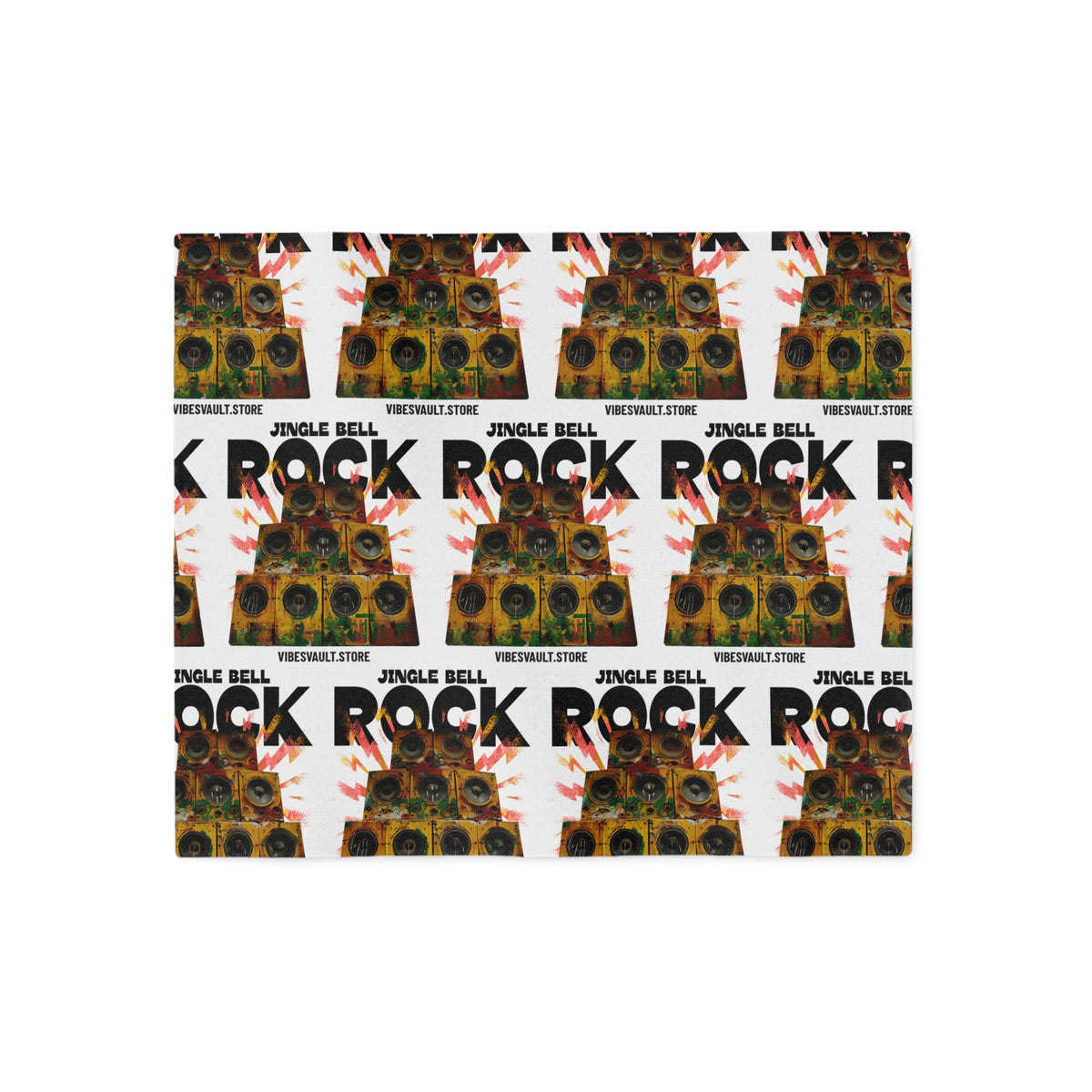Jingle Bell Rock Christmas Sweatshirt Blanket