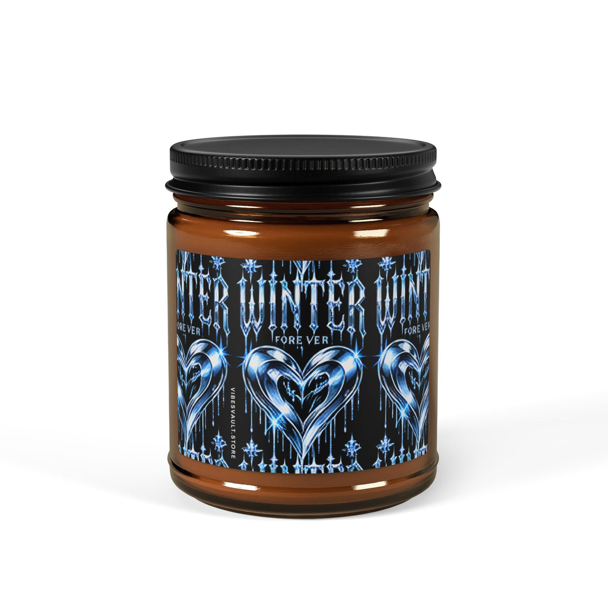 Winter Forever Amber Jar Soy Candle