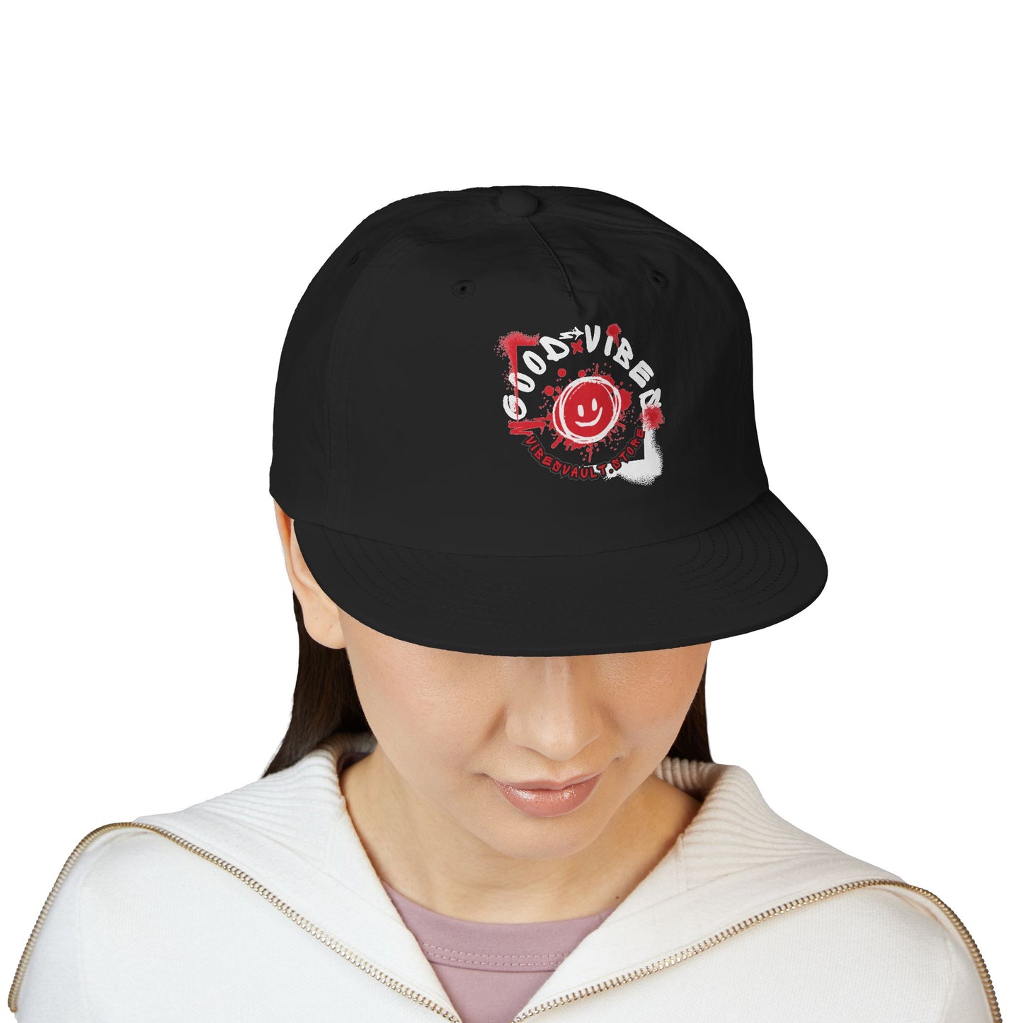 Smile Good Vibes - Graffiti Cap - Street Wear Hat