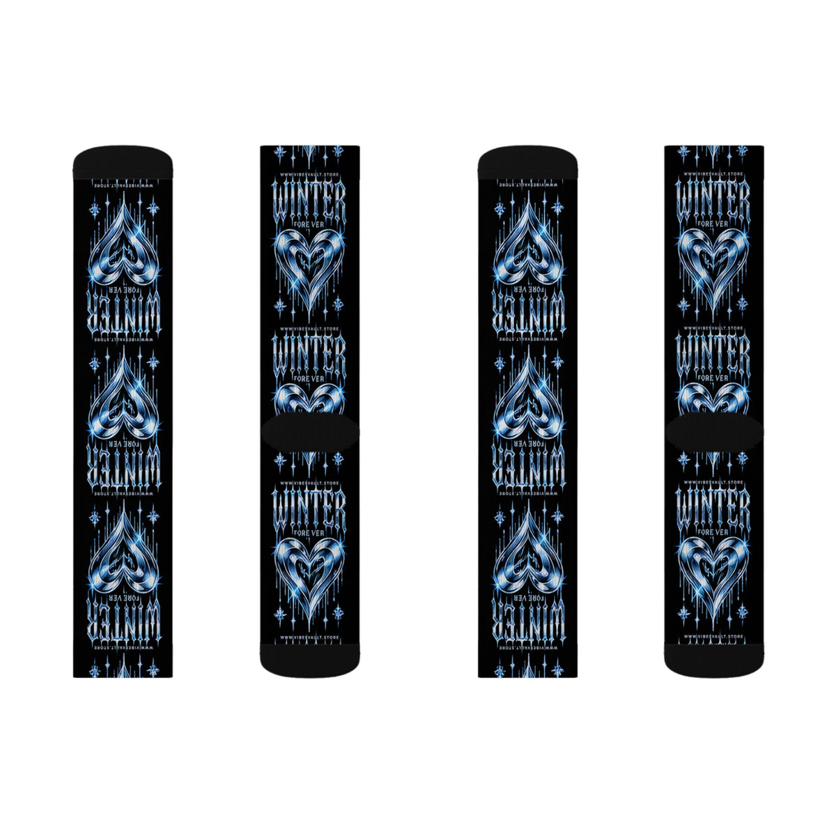 Winter Forever Sublimation Socks
