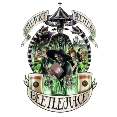 Beetlejuice Workout Tank Top
