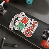 Holiday Hot Cocoa Sticker — "Have a Cup of Cheer" Kiss-Cut Vinyl Decal
