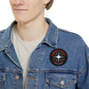 Vibes Vault Logo Iron-On Patch with Globe Stars