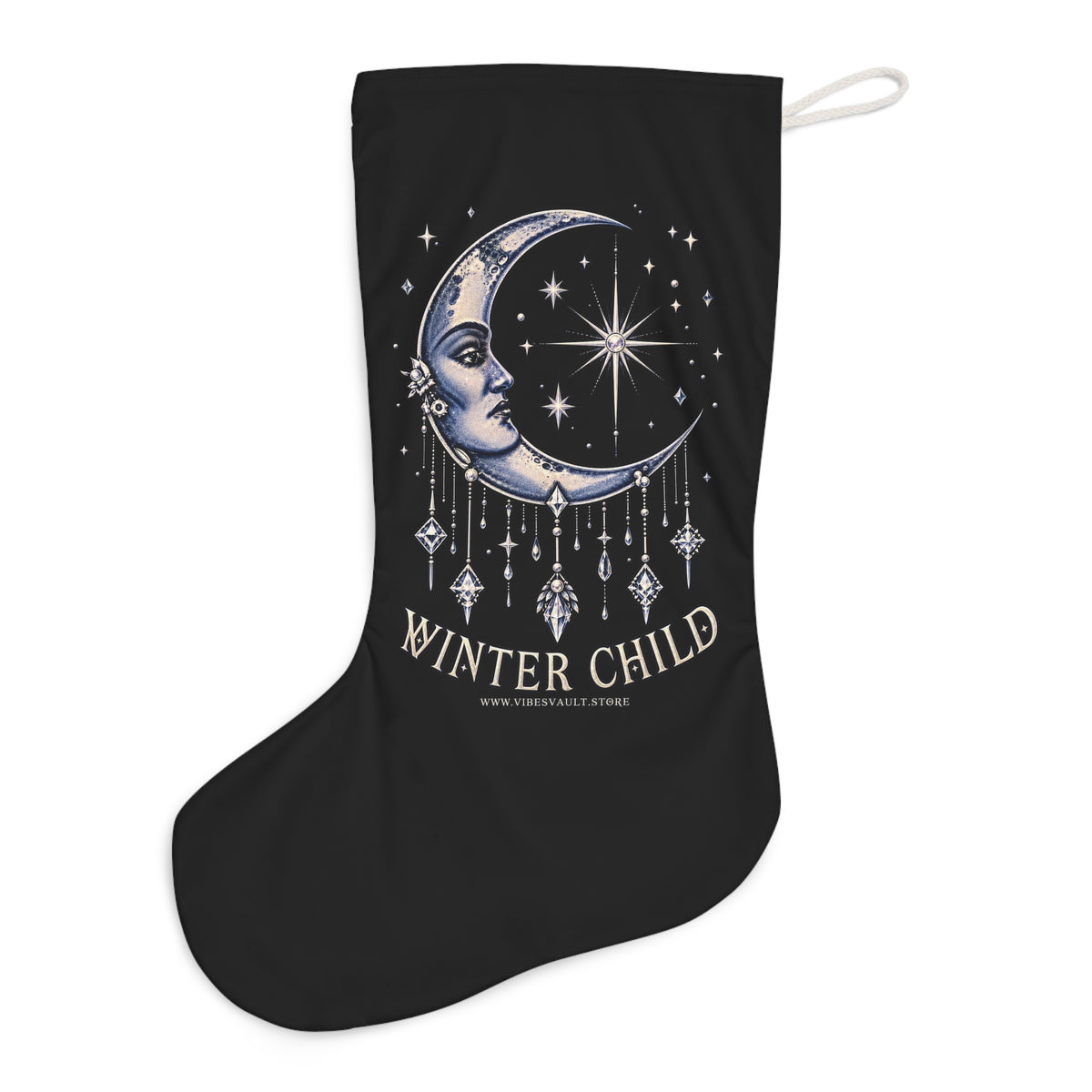 HOLIDAY Winter Child Santa Stocking
