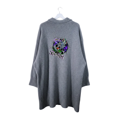 Super Soft Grey Beetlejuice Sweater