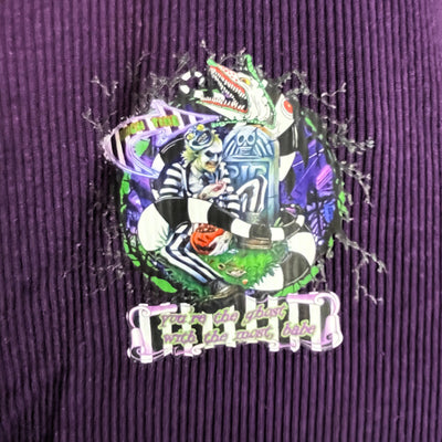 Purple Plus Size BeetleJuice Shirt