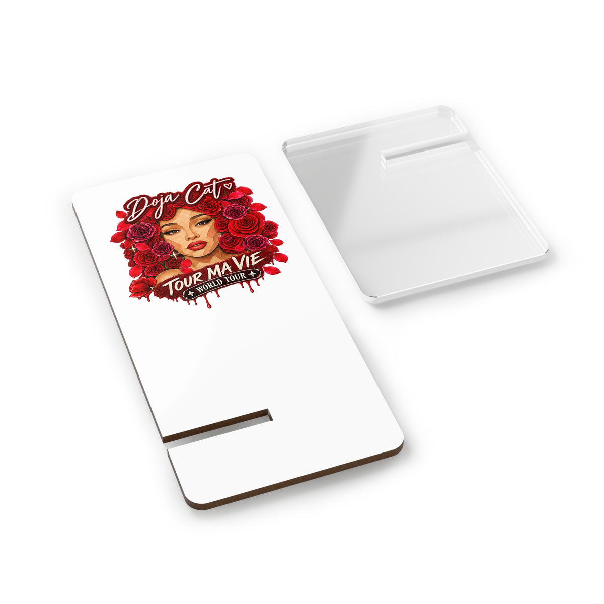 Rose Mosaic Portrait Smartphone Display Stand