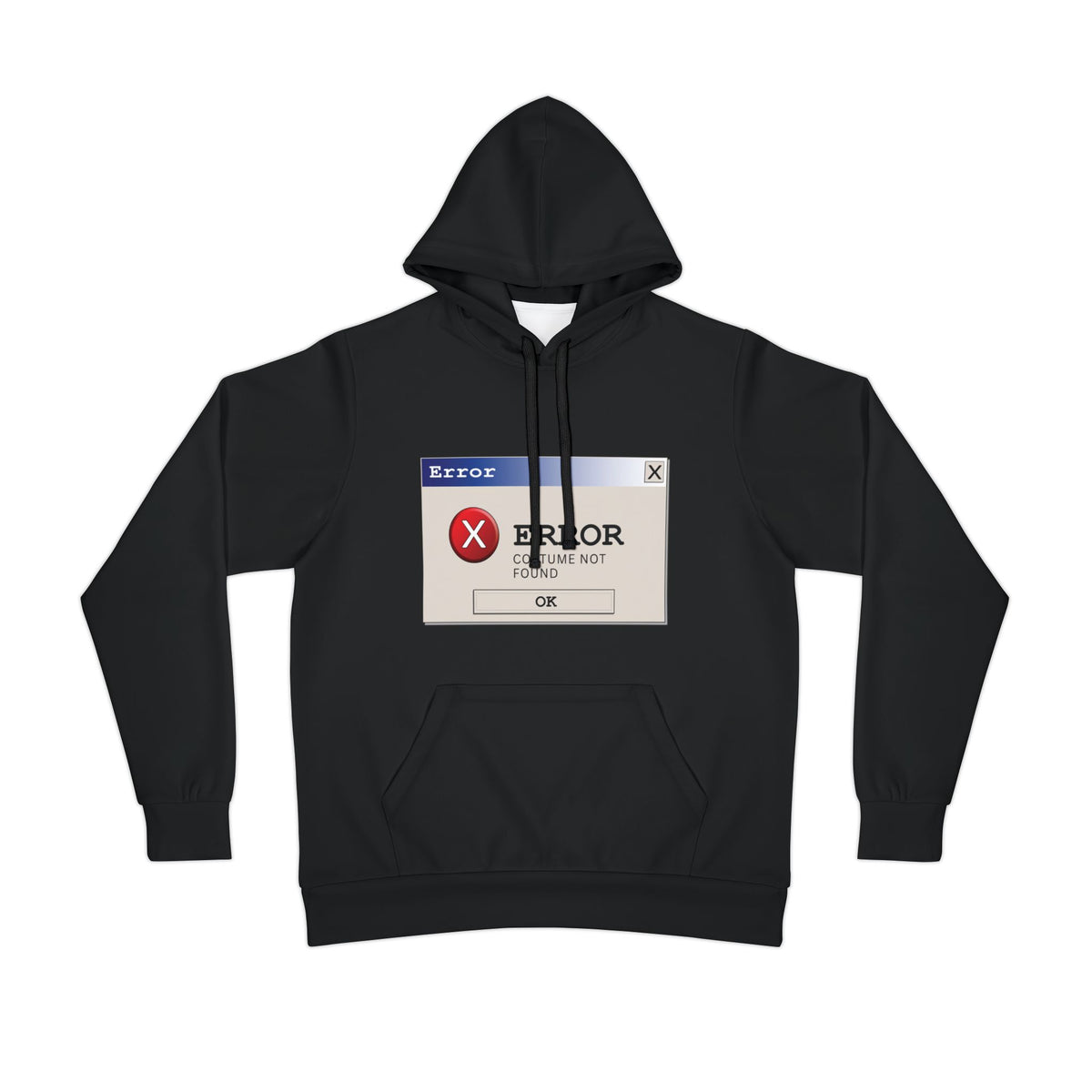 Error Message Hoodie – Funny Computer Glitch Gaming Pullover