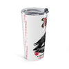 Raven Graphic 20oz Insulated Tumbler — Gothic Crow Travel Mug