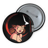 Red Witch Tears Pin - 100% that Witch- Dracula Pin Badge - Fall Halloween 2026
