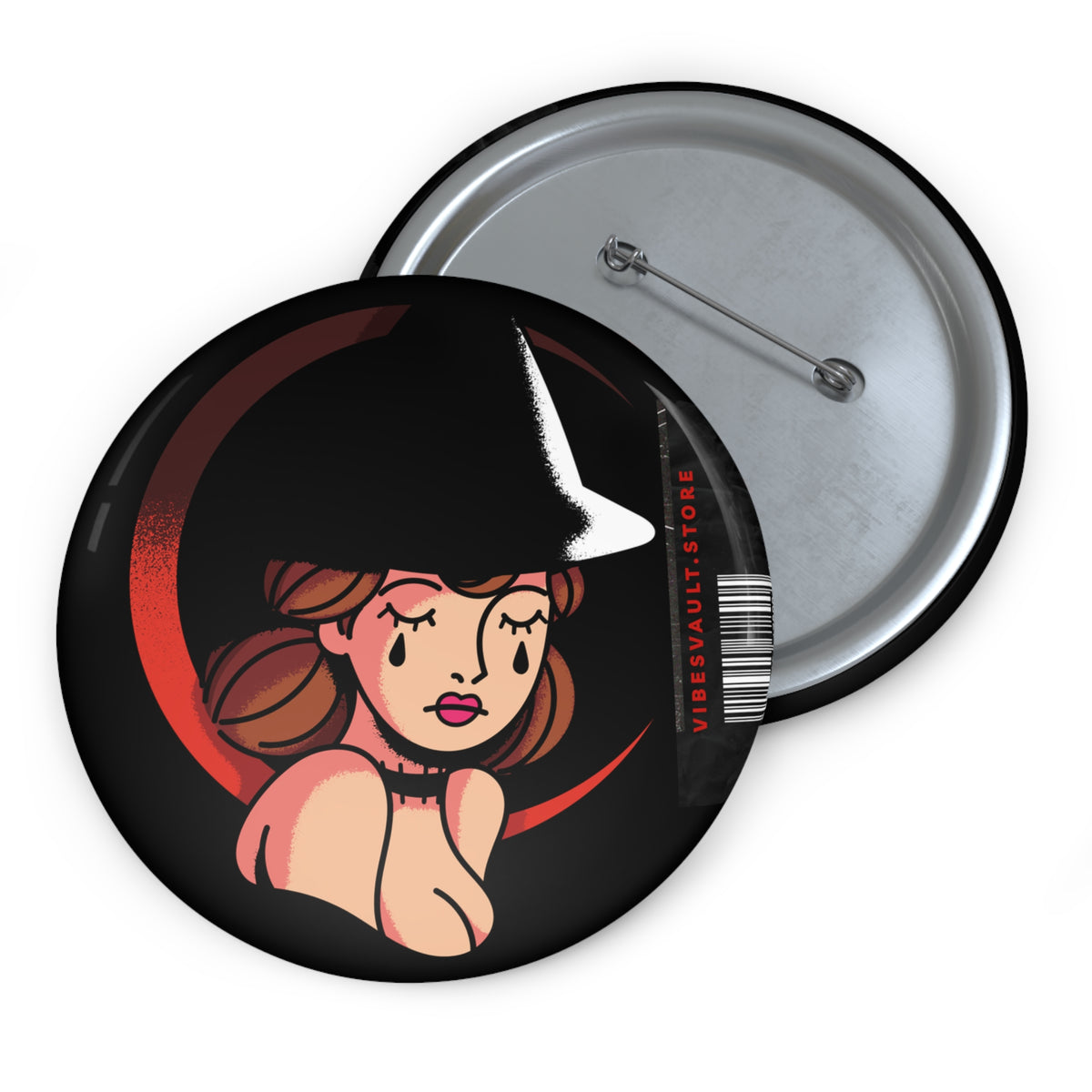 Red Witch Tears Pin - 100% that Witch- Dracula Pin Badge - Fall Halloween 2026