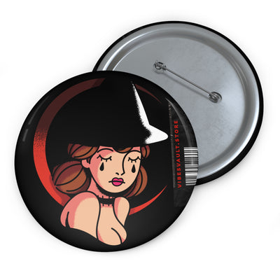 Red Witch Tears Pin - 100% that Witch- Dracula Pin Badge - Fall Halloween 2026