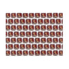 Red Roses Chrome Portrait Sweatshirt Blanket