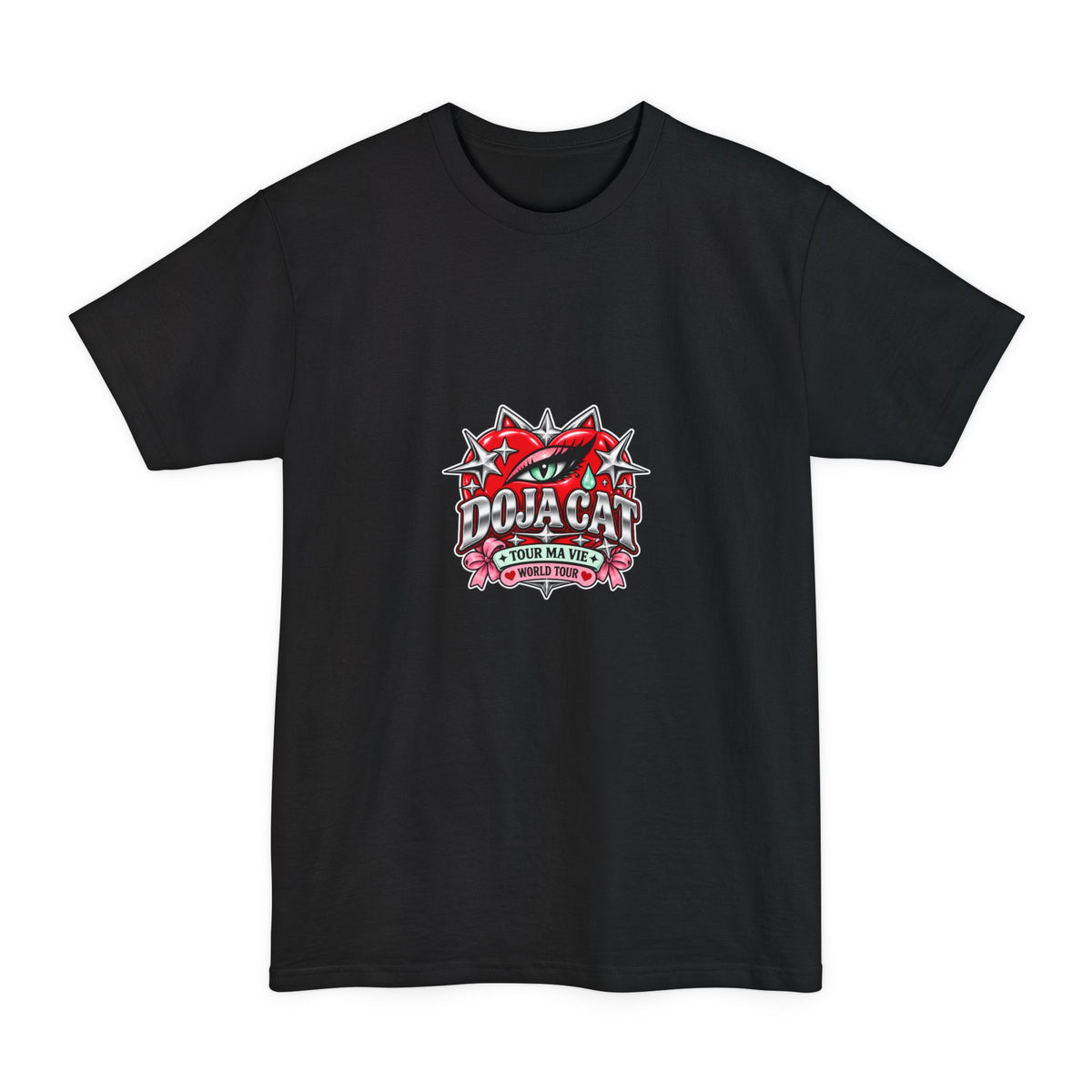 Red Heart Chrome Eye Hanes Tall Beefy-T Shirt