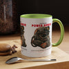 Power Armor Accent Coffee Mug — Fallout Enclave Helmet Design (11/15oz)