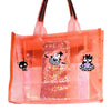 Sanrio-Inspired Clear Tote Bag with Holographic Inserts