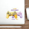 Valentine Gamer Sticker
