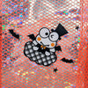Sanrio-Inspired Clear Tote Bag with Holographic Inserts