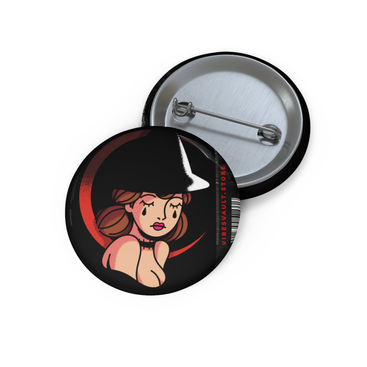 Red Witch Tears Pin - 100% that Witch- Dracula Pin Badge - Fall Halloween 2026