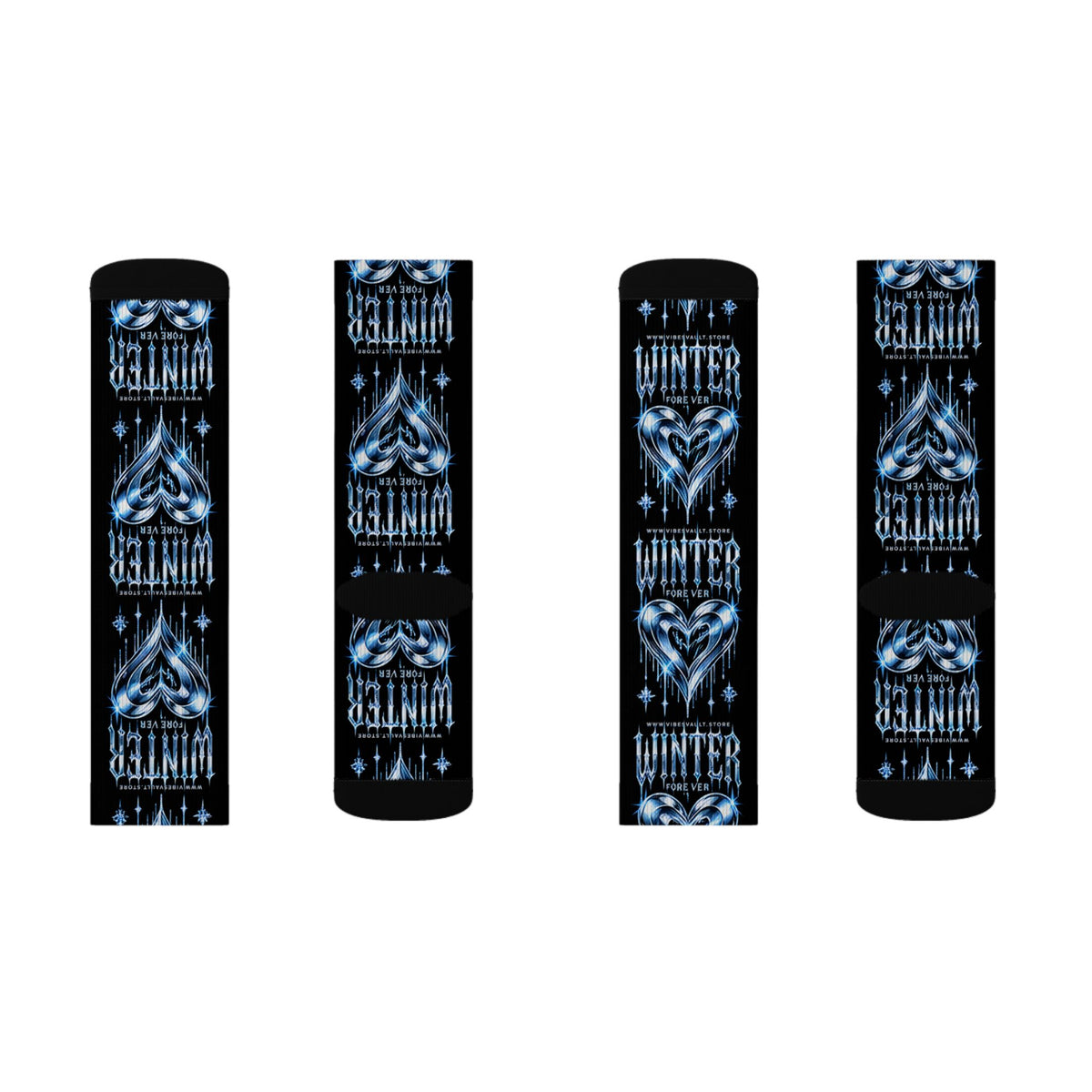 Winter Forever Sublimation Socks