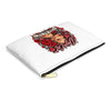 Red Roses Chrome Portrait Accessory Pouch