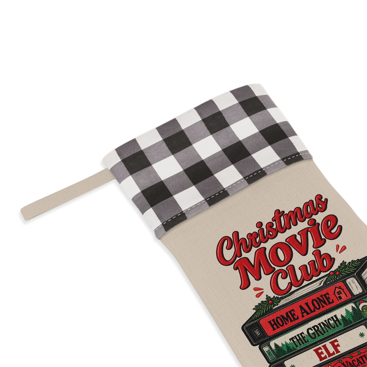 HOLIDAY Christmas Movie Club Christmas Stocking