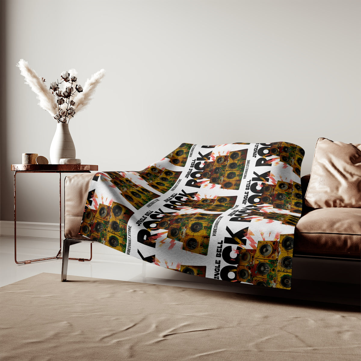 Jingle Bell Rock Christmas Sweatshirt Blanket