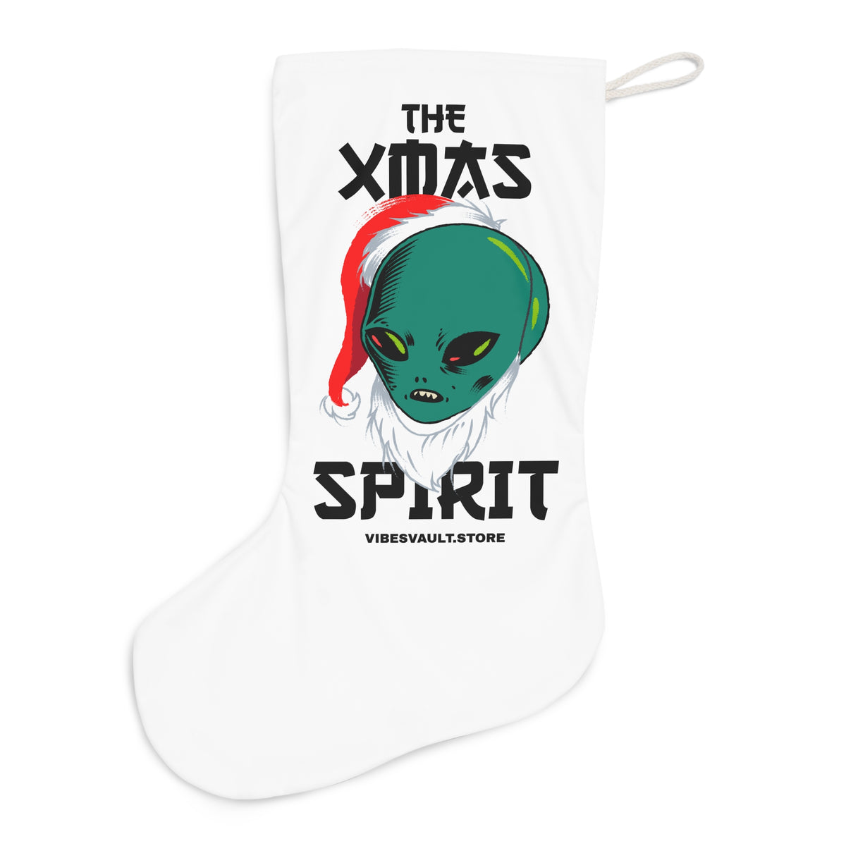 HOLIDAY Alien Santa Santa Stocking