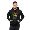 Bite Me Hacker Hoodie — Neon Snake Graphic Hoodie