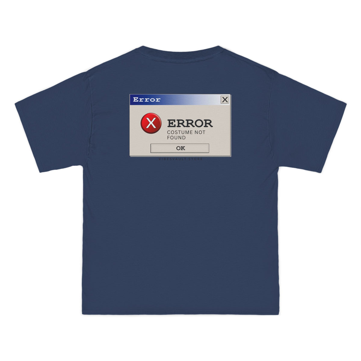 ERROR Costume Not Found - T-shirt Top - Retro Vampire Heart Graphic Tee - Fall Halloween 2026