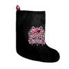 Pink Heart Chrome Eye Christmas Stockings