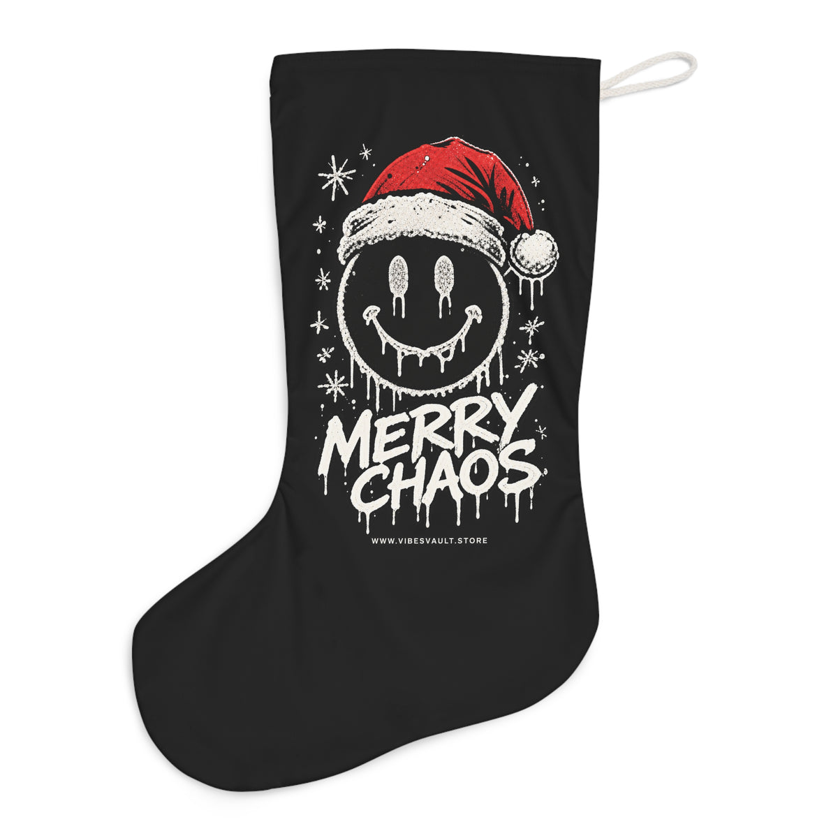 HOLIDAY Merry Chaos Santa Stocking