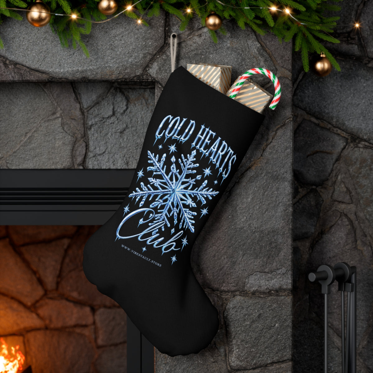 HOLIDAY Cold Hearts Club Santa Stocking