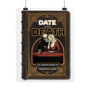 Date with Death Poster - Book Cover - Halloween Fall - Decorations