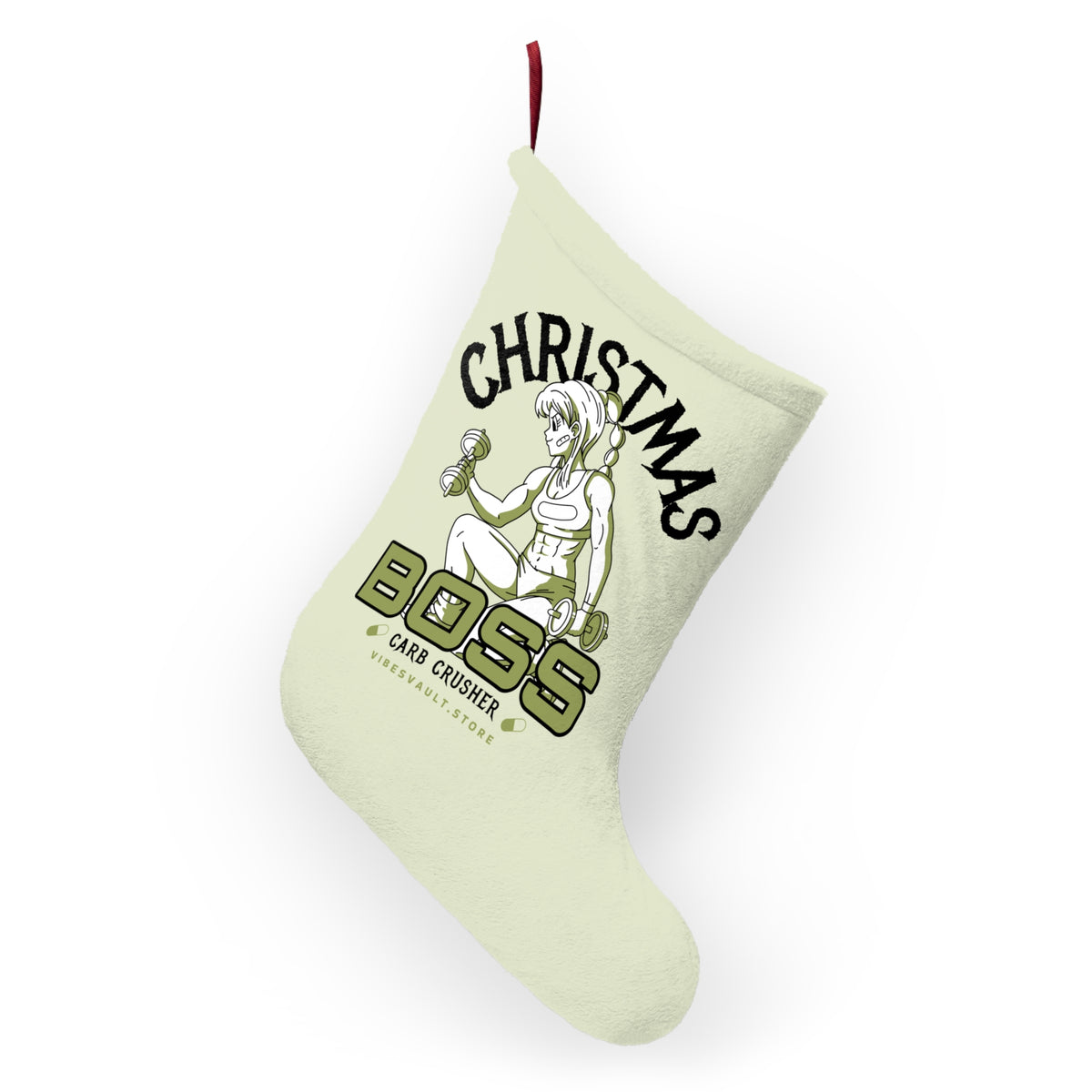 HOLIDAY Boss Gym Girl Christmas Stockings