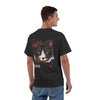 Red Halloween Magazine Cat Edition - T-shirt Top - Retro Fall Witch Wizard Magic -Graphic Tee - Fall Halloween 2026