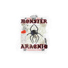 Monster Arachnid Kiss-Cut Vinyl Sticker — Gothic Spider Decal — Halloween 2026