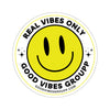 Real Vibes Only Viynl Stickers
