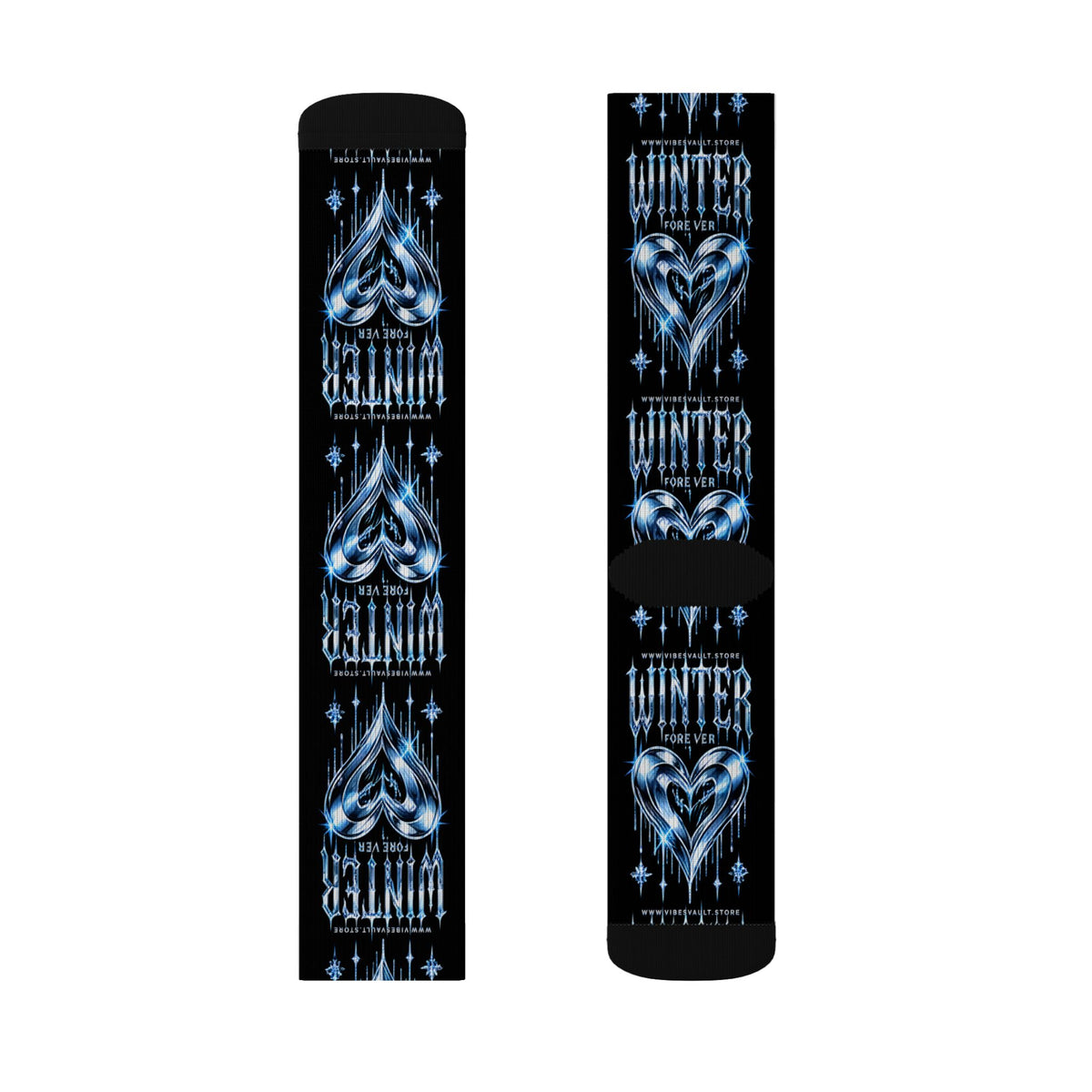 Winter Forever Sublimation Socks