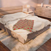Merry Christmas Festive Velveteen Plush Blanket