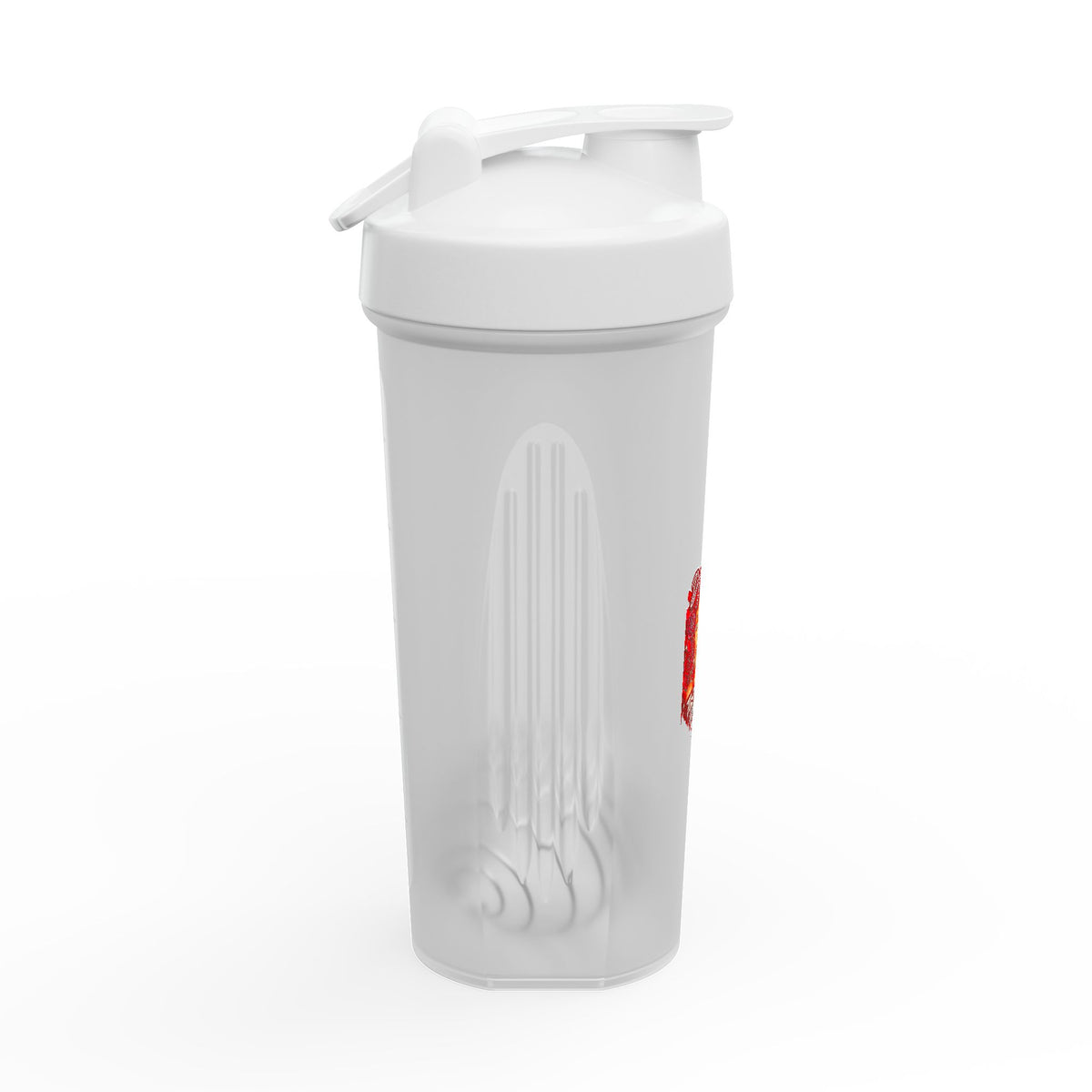 Rose Mosaic Portrait Protein Shaker