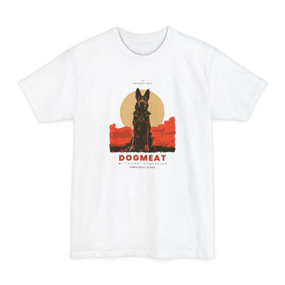 Dogmeat Retro Desert T-Shirt — Fallout-Inspired Dog Poster Tee